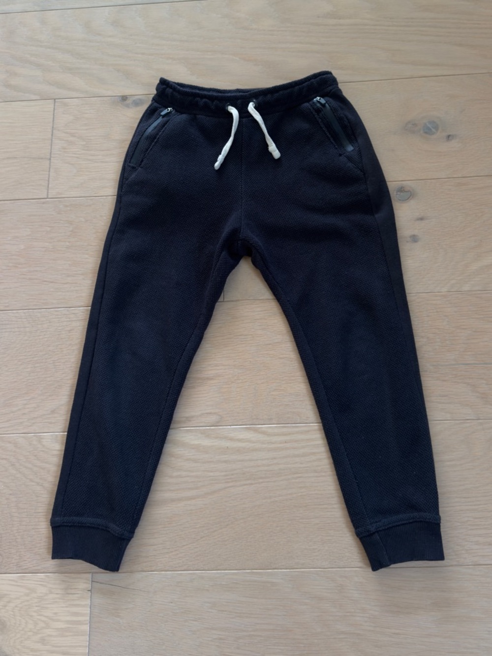 Zara Kids Boys Black Jogger Sweatpants pants size 7